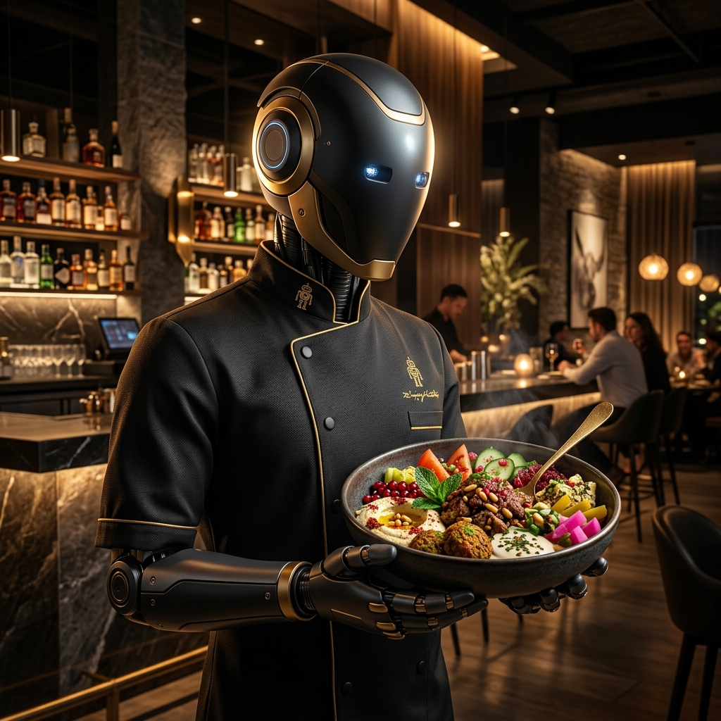 Robotul Noblesse la Bar